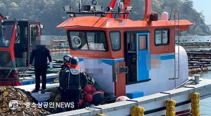 기상특보 무시하고 조업 나간 어선 2척.. 완도해경에 적발