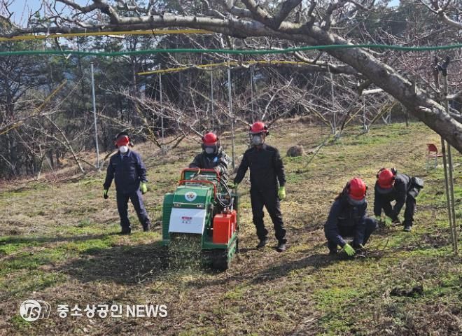 보성군, ‘영농부산물 파쇄지원단’ 본격 운영 … 미세먼지 저감·산불 예방 기대