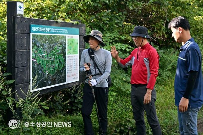 최훈식 장수군수, 제6회 장수트레일레이스’ 100마일 코스 현장점검