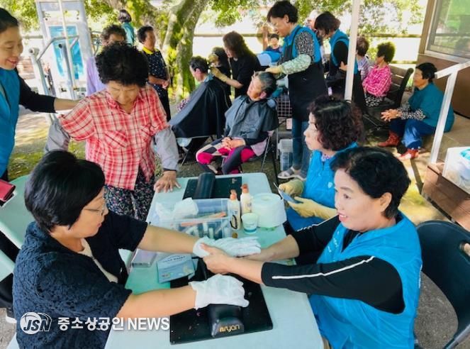 장흥군 전남행복버스, 장동면 3개 마을 찾아 따뜻한 온기 나눔