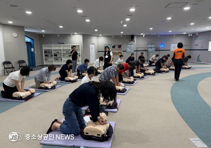 담양군 긴급자원봉사지원단, 재난 대응력 높이는 안전체험 교육 진행