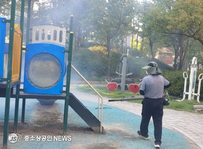 가을철 모기·진드기 퇴치 방역소독“총력”