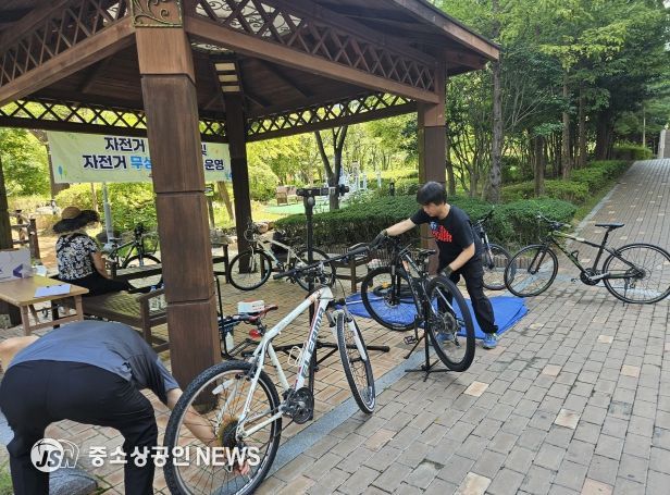 부산 북구, 자전거 나눔사업 및 자전거 무상점검의 날 성료