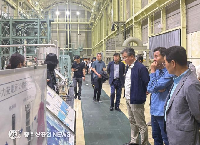 지난 9월 방문한 일본 겐카이 원자력발전소 훈련센터
