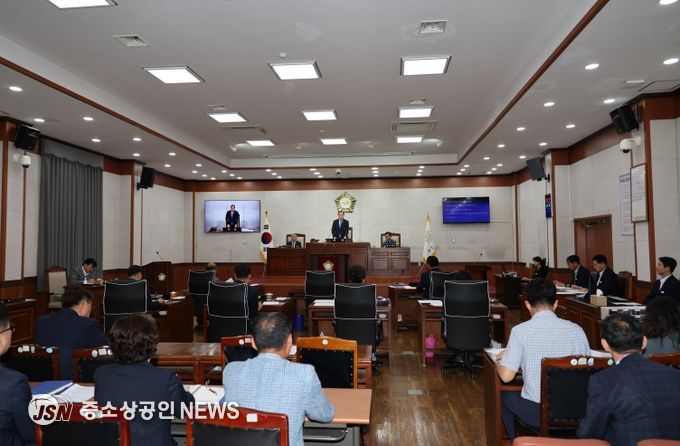 장흥군의회, 제302회 임시회 개회