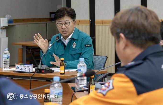 “실전처럼, 신속하게” 대전 대덕구, 복합 재난 상정 안전한국훈련