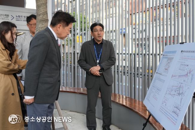 서광로 BRT 구간 현장점검