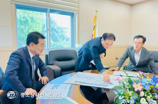 권익현 부안군수, 익산지방국토관리청 방문 현안사업 건의