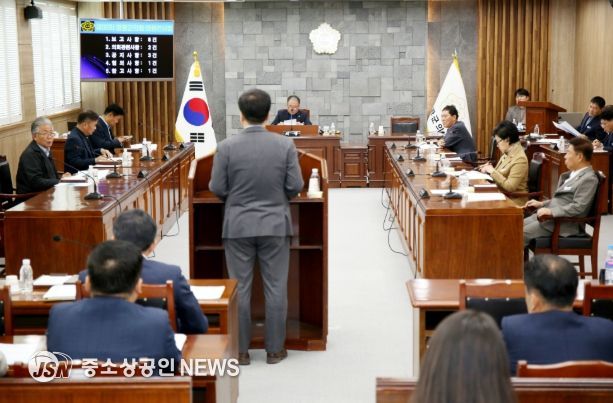 0회 의원간담회 열고 군정 현안 점검