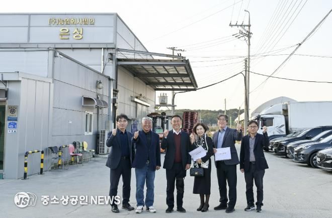 이충우 여주시장, 농업회사법인 은성 기업체 현장 방문