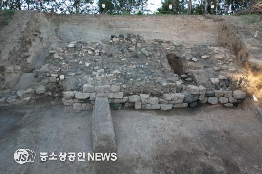 삼례토성 조사 후 전경