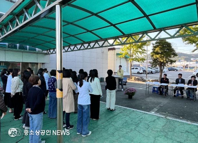 강진군 보건소, 강진소방서와 합동훈련