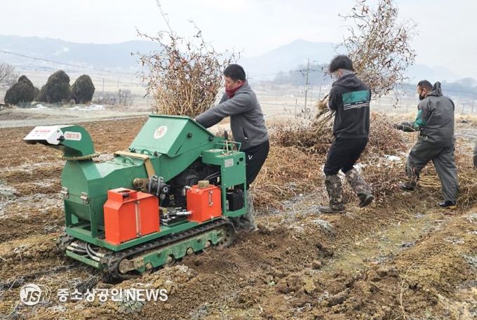 순창군, 영농부산물 파쇄 집중 지원… 산불 예방 효과 기대