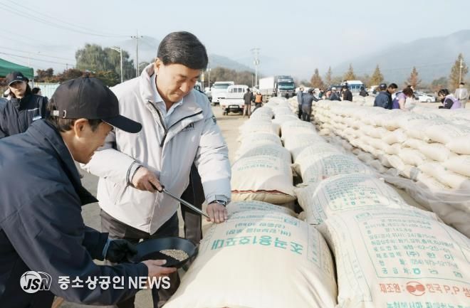 광주시, 퇴촌면 일원서 공공비축미 7만 2천㎏ 매입