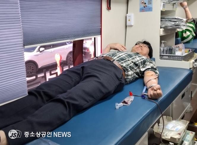 사랑의 헌혈 버스 운영으로 생명나눔 실천