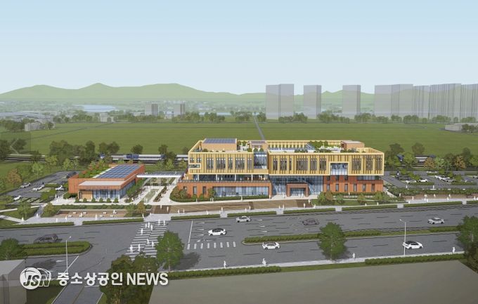 신축 장성군 보건소 조감도