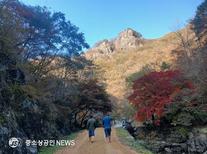담양 가마골생태공원, 단풍길 따라 걷기 좋은 흙길 산책로 조성