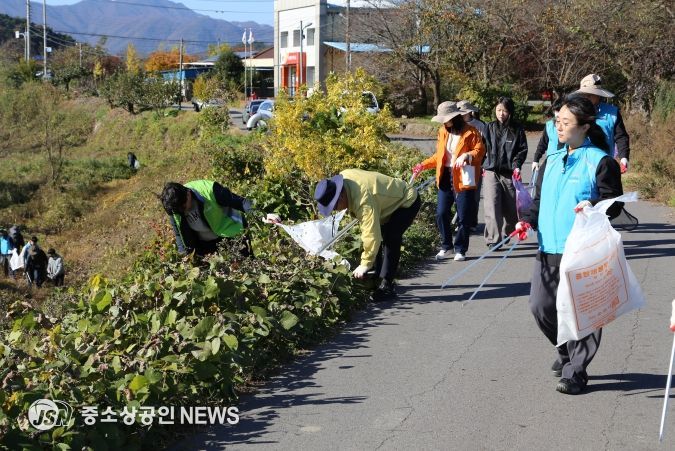 영산강유역환경청, 주암호 상류 유관기관 합동 정화활동 실시