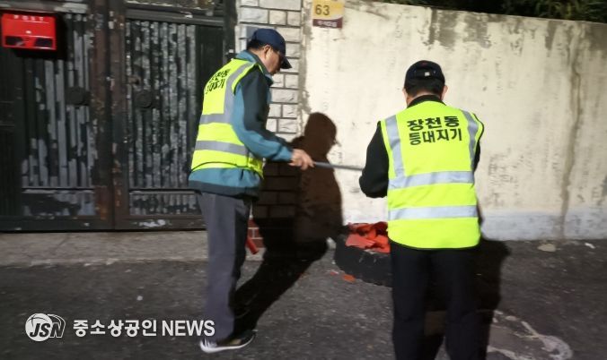 주민자치회 주도로 야간 순찰 '등대지기' 운영