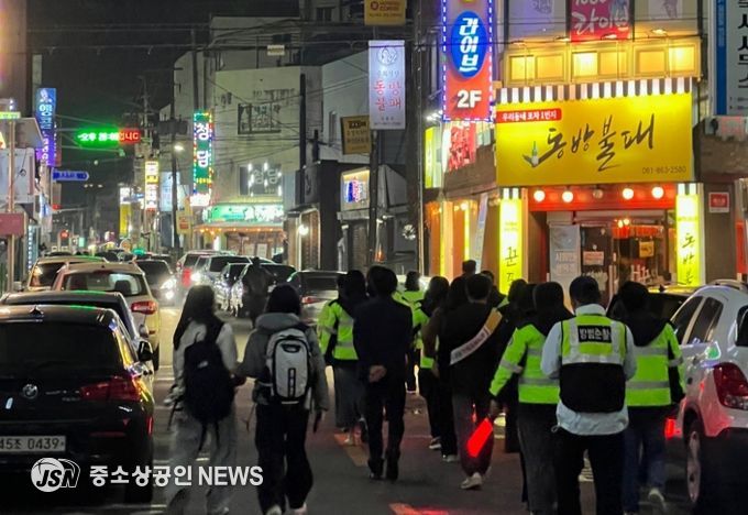 장흥군, 수능 직후 청소년 유해환경 합동점검