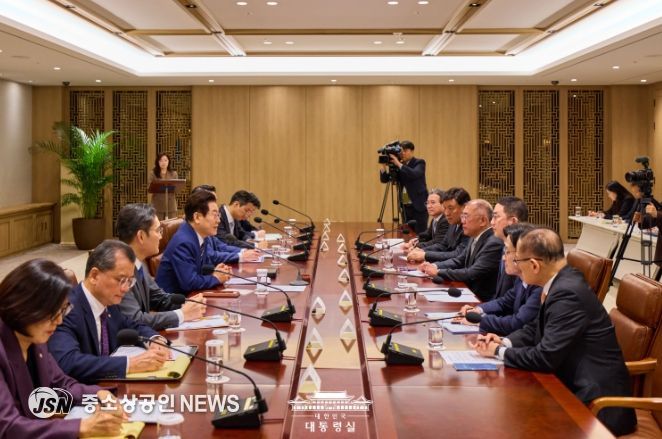 한미 관세협상 후속 민관 합동회의(대통령실)