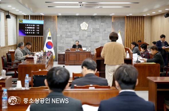 영광군의회, 제33회 의원간담회 개최