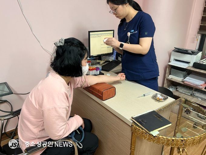 구례군가족센터와 강병원의 의료지원