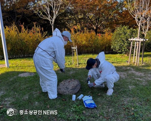 영광군, 동절기 모기 유충구제 집중 추진