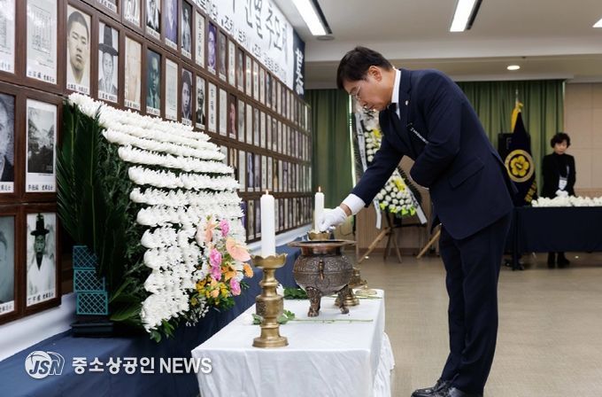 김병전 의장, 항일독립유공자 선열 추모제 참석…“선열들 남기신 가치·정신 지키겠다”