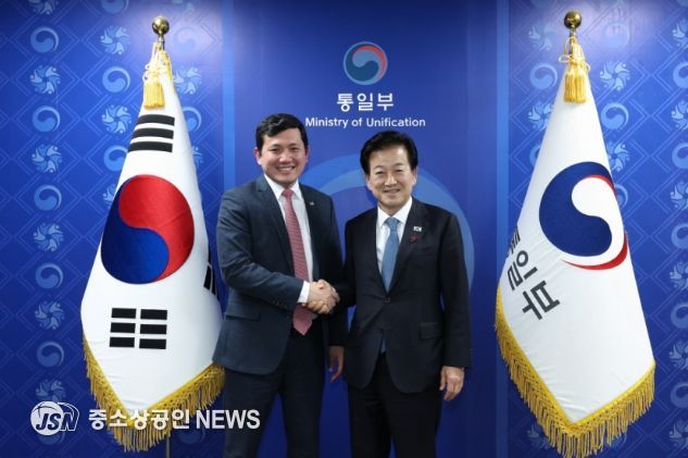 통일부 장관, 주한 미국대사대리 접견