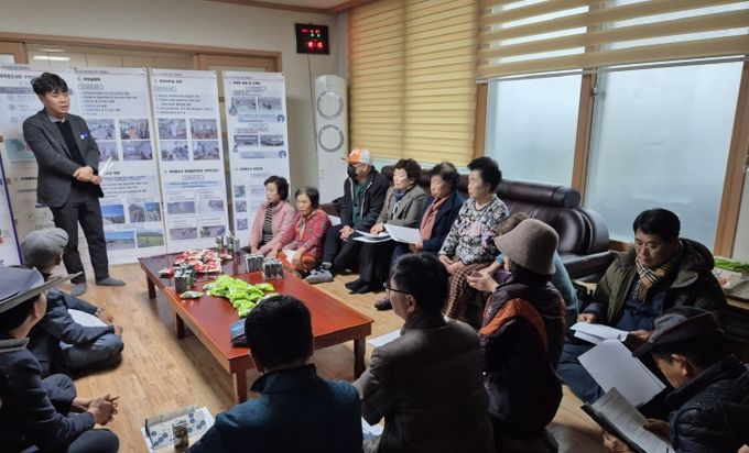 낙월면 송이지구 주민설명회