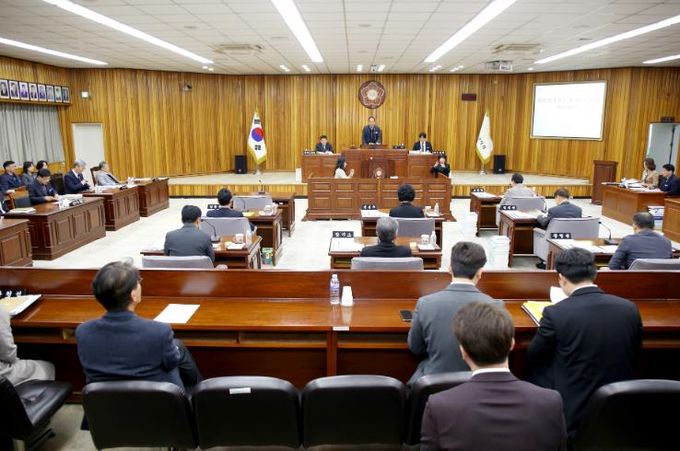 영광군의회, 제291회 제2차 정례회 폐회