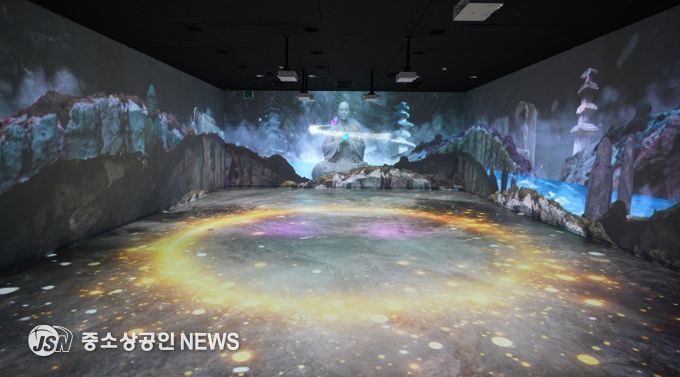 미디어아트 신규콘텐츠 모습