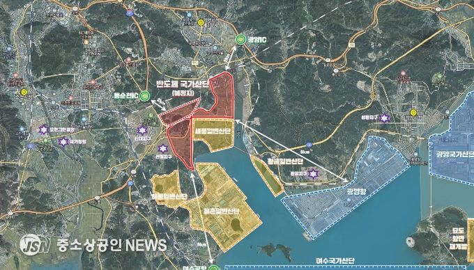 RE100 반도체 국가산단 유치 후보지