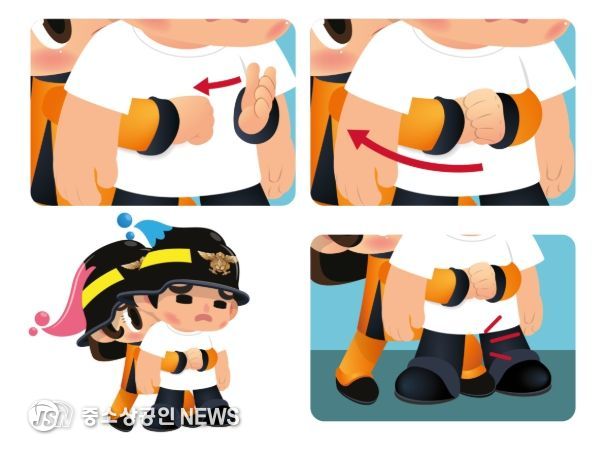 기도폐쇄 응급처치법(하임리히법)