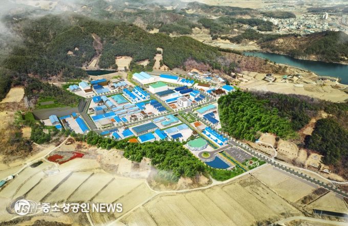 곡성군 운곡특화농공단지 조감도