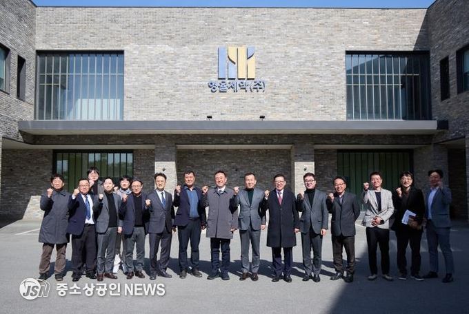 이충우 여주시장, 형율제약㈜ 기업체 현장 방문