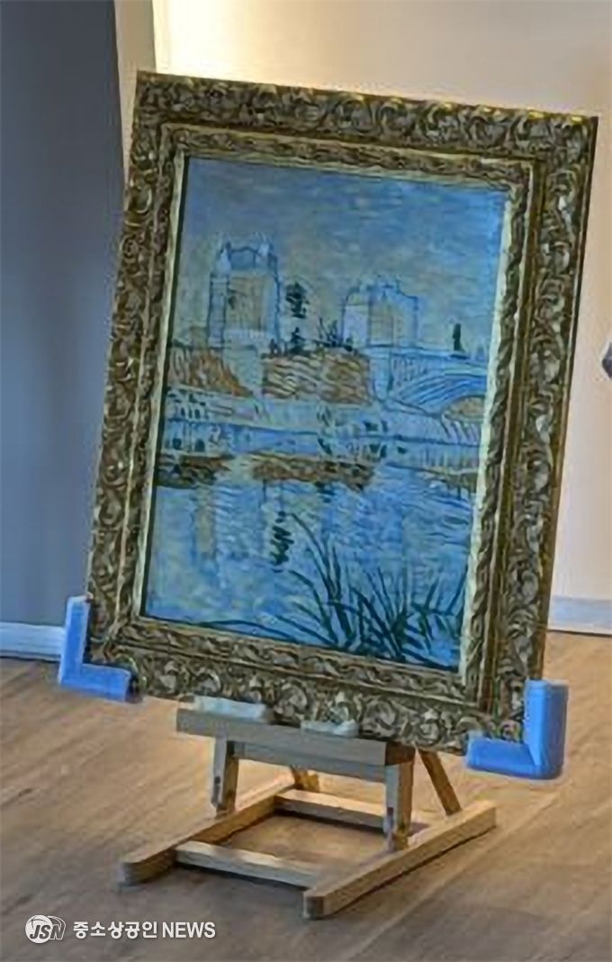 빈센트 반 고흐, 클리시 다리가 있는 센느장 (사진제공=K trendy NEWS)