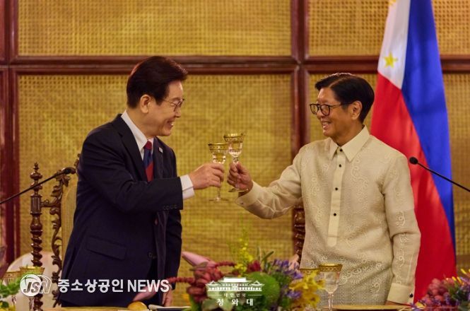 한·필리핀 국빈만찬(청와대)